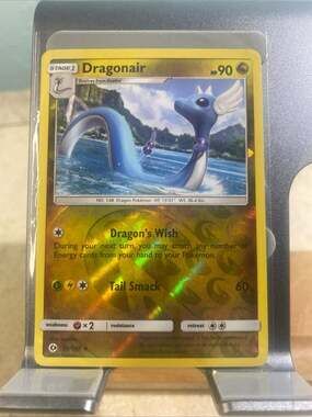 Dragonair Reverse Holo 95/149 Pokemon Sun & Moon Base Set Card